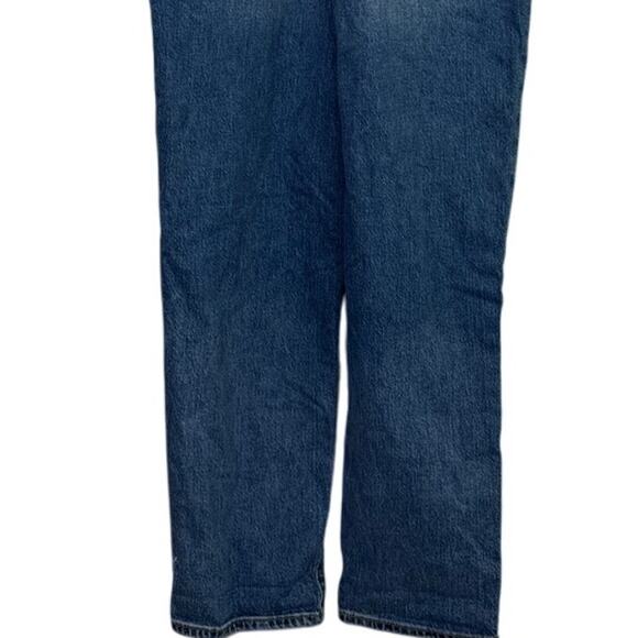 NWT J. Crew Denim Overalls Jumpsuit Button Closure Adjustable Straps S Blue Dark - Picture 8 of 16